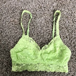 Aerie: Bralette Small Light Green